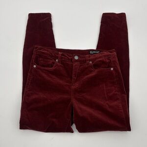 Blank NYC Women's Rust corduroy Mid-rust Skinny Jeans, Size 28